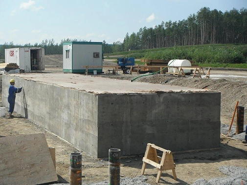 Shell – Saturn Gas Plant Power Generation Turbine Foundation