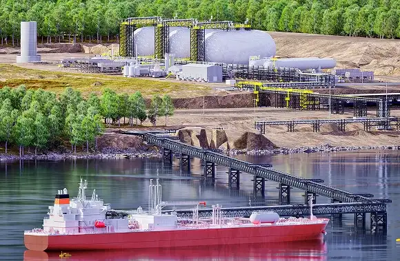 AltaGas - REEF Export Terminal Rendering